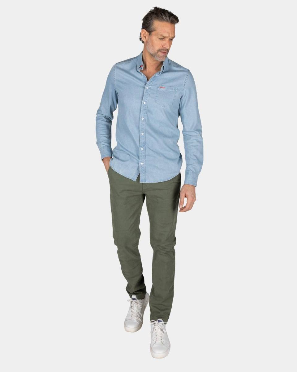 Chemise en jean bleu clair NZA  à Dieppe